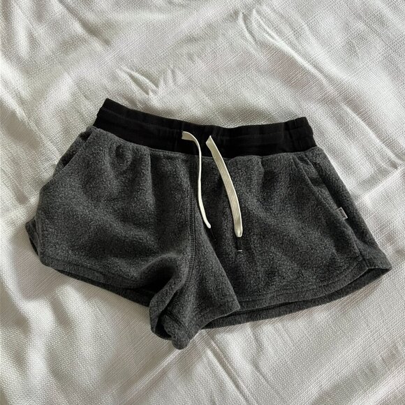 Feat Women's Small Blanketblend Shorts Tie Dye High Rise Fuzzy Drawstring - 0347 - Picture 5 of 6